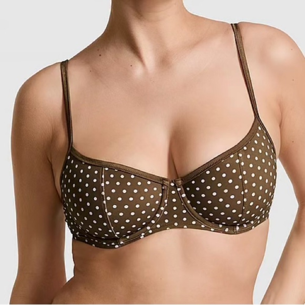 VS PINK - Buttercup Bikini Set - Brown